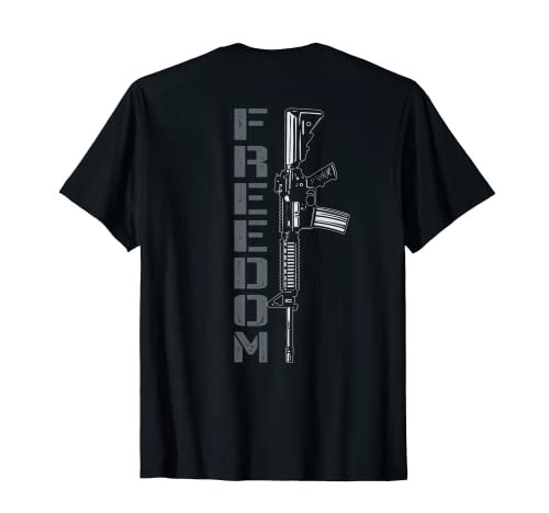 Freedom - Divertente AR15 Proprietario Pro Gun 2° Emendamento (SUL DIRETTO) Maglietta