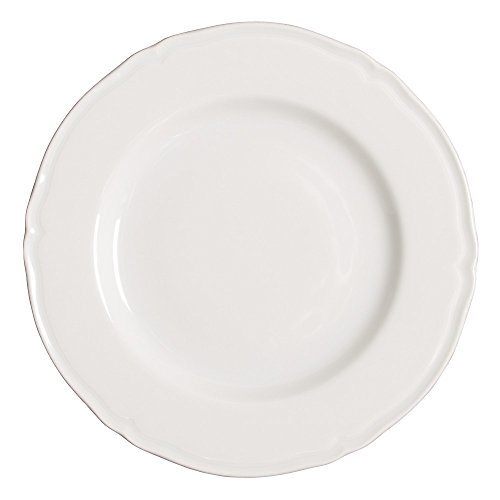 Saturnia Piatto Piano 26 Praga Bianco
