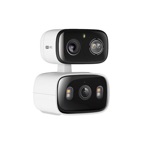 Image of Tapo C246D Outdoor Wifi Surveillance Camera with 2K Dual Lens, 125 Wide Angle and 6mm Telephoto Lens, Smart Tracking, Free AI Detection, Night Vision, MicroSD Card up to 512GB