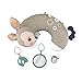Fisher-Price - Cuscino Dolce Cerbiatto, cuscino giocattolo per neonati con 3 giocattoli per attività sensoriali, Giocattolo per Bambini 3+ Mesi, HJJ16
