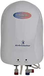 Kelvinator KIH ABS Plastic Body Geyser (3 Liters, White)