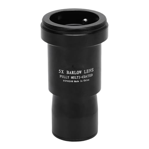 Lente Barlow 5X con nitidez mejorada por revestimiento verde Jiawu para óptica de 1,25 pulgadas 6