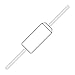 Tantalum Capacitors - Solid Leaded 15V 22uF 10% (1 piece)