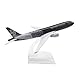 SUNSK Flugzeug Modell B777 New Zealand Legierung 1/400 Skala Diecast Flugzeugmodell Metall Miniaturmodelle mit Ständer für Display Sammlung Geschenk