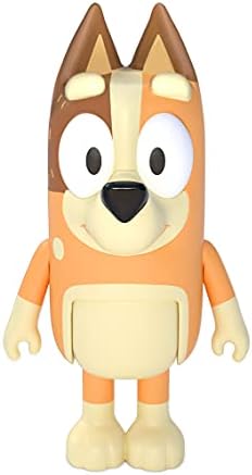 Bluey and Family: Bingo, Bandit and Chilli 4 Figure pack Articulated Character Action Figures 2.5 inches Official Collectable Toy