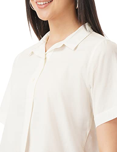 Image of FYLTR Women's Collared Casual Shirt -Front Placket with Buttons, Soft Handfeel
