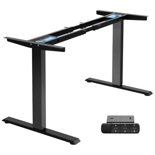TOPSKY Dual Motor Electric Adjustable Standing for up to 70.8”x31.5” Table Tops, 225 lbs Weight...