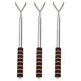 Youbones 3X Disc Golf Retriever Teleskop Disc Golf Greifer Langlebiges Edelstahl Disc Golf Apportiergerät Abrufen Von Discs