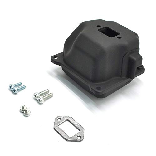 Ineedtech Dual Port Exhaust Muffler Gasket Screws Kit for Stihl 064 065 066 MS640 MS650 MS660 Chainsaws, Replaces OEM # 1122 140 0614