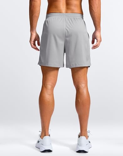 Image of G Gradual Men's Athletic Workout Shorts with Pockets 5 inch /7 inch /9 inch Lightweight Quick Dry Gym Basketball Running Shorts for Men