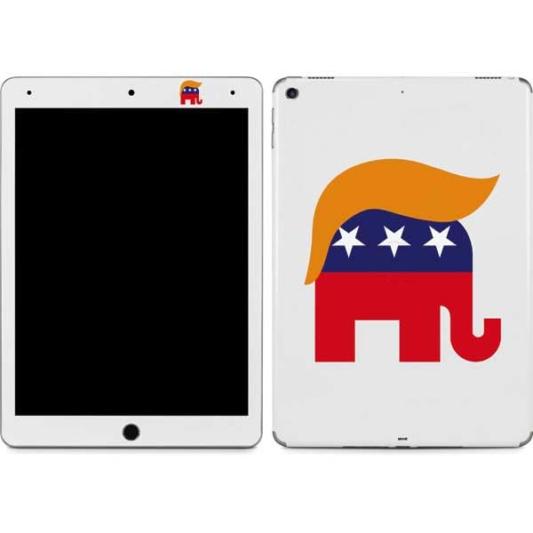 Skinit Decal Tablet Skin Compatible with iPad Air - Officially Licensed Republican Trump Hair Design