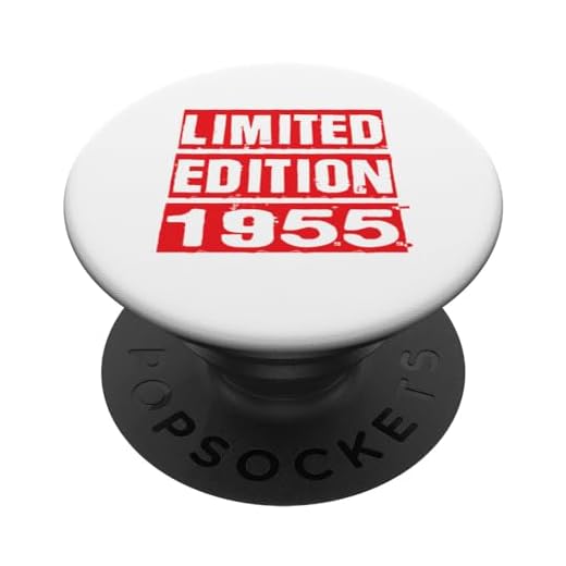 Edición limitada 1955 Cumpleaños 1955 1955 Vintage PopSockets PopGrip Intercambiable