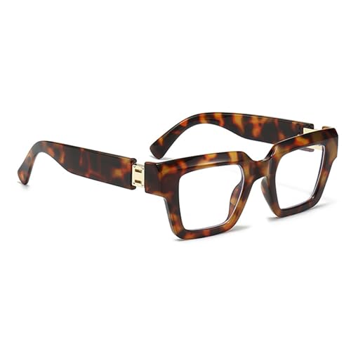 Image of Style Reading Glasses for Women Men, Fashion Square Blue Light Blocking Readers L05