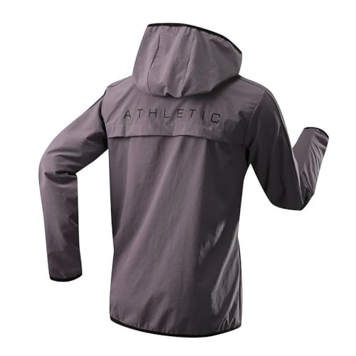 Chaqueta deportiva de manga larga GLDFW unisex resistente al viento 3