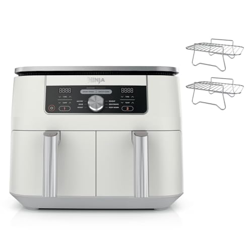 Ninja Foodi DualZone Air Fryer cooking various meals
