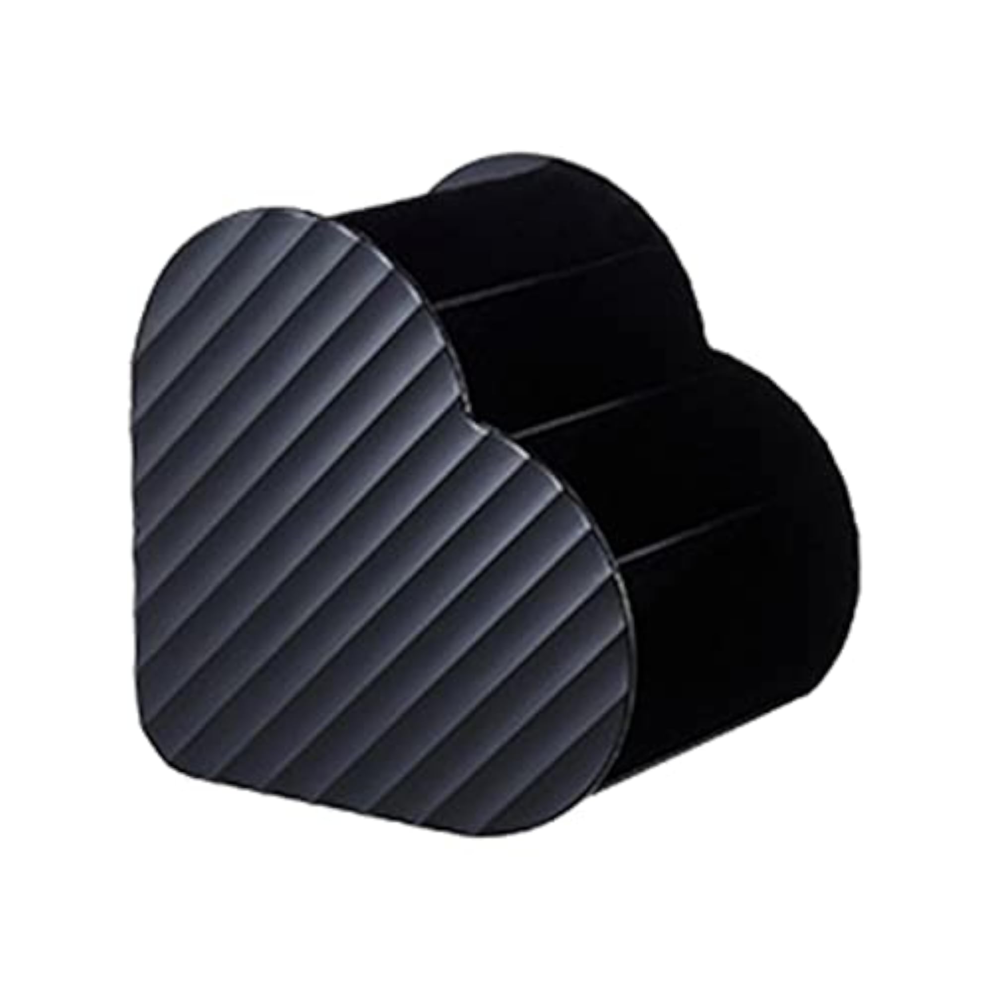 Makeup Brushes Storage Holder with 4 Slots, Black