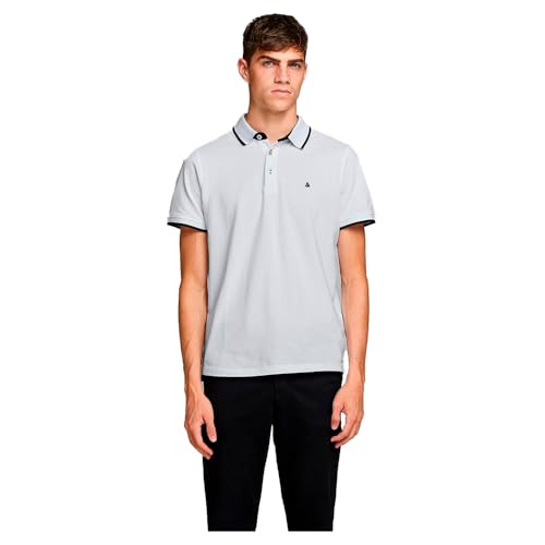 JACK & JONES Male Poloshirt Einfarbig Poloshirt