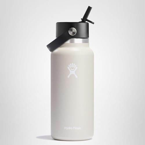 Hydro Flask 32oz Wide Mouth Straw Lid Insulated Water Bottle — view 7