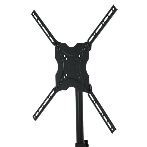 Gator Frameworks Deluxe Adjustable Quadpod LCD/LED TV Monitor Stand with Lift Piston, Fits Screens up to 65" (GFW-AV-LCD-25)