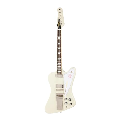 Epiphone Inspired by Gibson Custom 1963 Firebird V With Maestro Vibrola Reissue/Polaris White エレキギター エピフォン