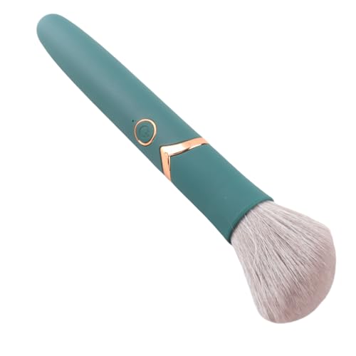 Elektrischer Make-up-Pinsel 10 Gänge Vibration Kosmetikpinsel Flüssiges Foundation-Puder Rouge Concealer Schminkpinsel Makeup-Werkzeug sorgt für ein nahtlos aussehendes Finish Wiederaufladbar