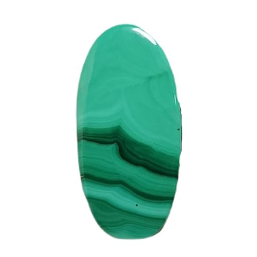 Malachite naturelle ovale 29x14mm cabochon vrac pour création bijoux DIY GH_NAT_02156