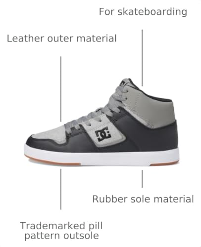 Image of DC Shoes Womens Cure Casual High-top Skate Shoes Sneakers