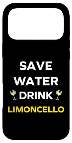Alcohol Funny lemon Limoncello save water drink Limoncello �X�}�z�P�[�X iPhone 17 Pro Max �p