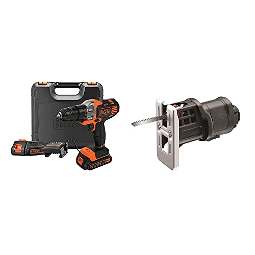Perceuse MultiEvo BLACK+DECKER pour poser vos étagères et couper le bois - 2