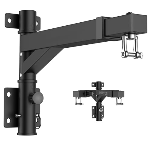 IMAYCC Support mural professionnel pour sac de frappe - Pivotant à 360° - Support de sac de frappe pliable - Support de suspension pour sac de frappe - Silencieux -...