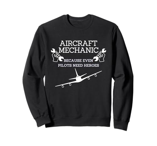 Mantenimiento de aviones Equipo técnico Mecánico de Sudadera