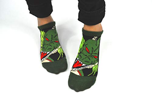 Everything Legwear Dragon Ball Z Super Socks Gifts (5 Pair) - (1 Size) DBZS Shenron Low Cut Socks Women & Men's4
