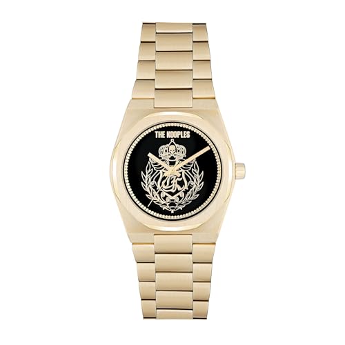 The Kooples - Montre Blazon - Quartz Mouvement de Montre - Largeur du boîtier: 36 mm - Acier Inoxydable - Black - 5 ATM
