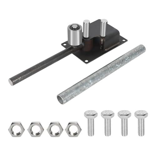 Tokenhigh Dobladora de varillas resistente, diámetro flexible de 4 a 14 mm, dobladora manual de barras de acero, máquina dobladora de barras de acero, máquina plegable de varilla deformada para