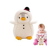 ✻[Artesanía sofisticada] Diseño liviano y compacto, fácil de transportar al salir, Penguin Toys tiene una forma de pingüino suave y encantadora, una forma linda y adorable, cuidadosamente diseñada.