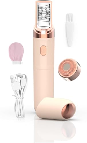 Épilateur visage femme portable pour retouches express lèvre supérieure et menton en voyage