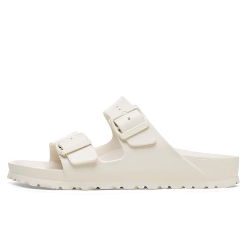 BIRKENSTOCK ARIZONA EVA eggshell 1027384 bianco ciabatte donna fibbie gomma 35
