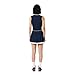 Lacoste Women's Sport Ultra Dry Tennis Heritage Dress, Navy Blue/Flour/Navy Blue, 6