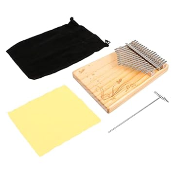 Capa do livro EXCEART Kalimba Mbira 17 Teclas Do Piano de Polegar Com Sintonia Martelo Portátil Dedo De Piano Presentes Cores Sortidas