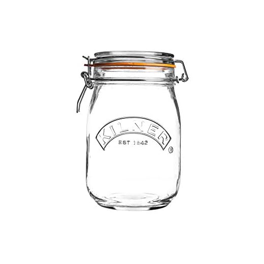 Kilner Clip Top Airtight Glass Jar