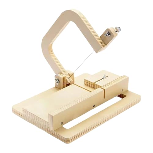 Image of VISTORA Wooden Soap Cutter Adjustable Professional Soap Slicer for DIY Candles Bread|Home Arts & |Candle Making & Soap Making|Soap Molds