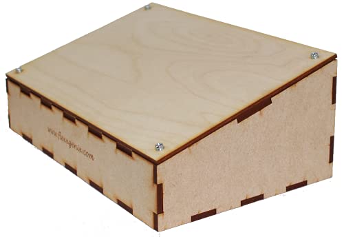 Generic - Model Railway Control Panel, Mimic, Switch/ Indicator Electronics Box (150mm x 240mm Ply Front Panel)