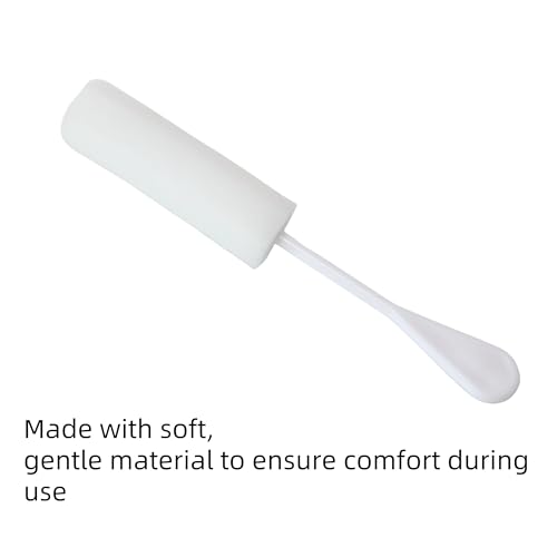 Image of Drip Stick Absorbing Sponge for Women - 10 Pack Swizzle Sticks for Post Intimacy Cleanup - Ultra-Absorbent Drip Stick for Females - Soft, Long Handle, Easy to Use - Feminine Care and Period Hygiene