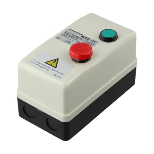 Interruptor de arranque de motor de 380V trifásico compresor bomba agua IP55 1.8-2.7A 3