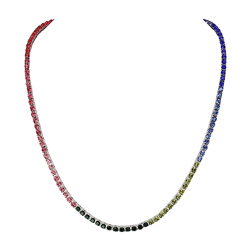 Charles Raymond Iced Out Hip Hop Gold or Silver Tone - Your Choice!! - CZ Miami Cuban Link or Tennis Chain Choker Necklaces