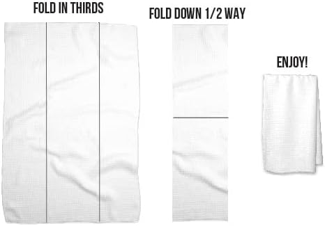 Miniatura 4 de Studio 9Thirty3 Tricks for Treats - Toalla de gofres de cocina de Bulldog inglés, Halloween, decoración de otoño de bulldog inglés (toalla blanca,