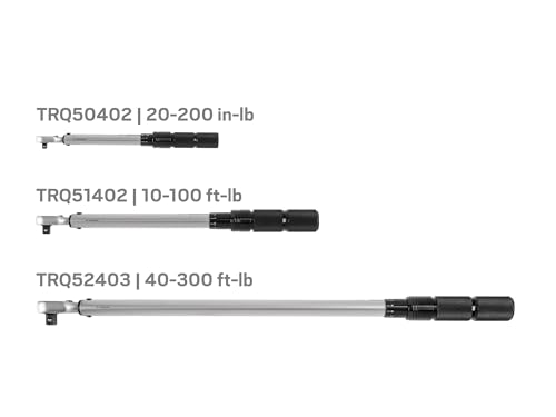 Image of TEKTON 1 /4, 3 /8, 1 /2 Inch Drive Micrometer Torque Wrench Set | TRQ95902