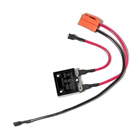 Ride on car Wiring Harness with 35A Fuse 24v Battery Charger Connector for Ride on Toys Replacement Parts 24 Volt Battery Wire Harness Adapter Compatible with Power Wheels Kid Trax hikole