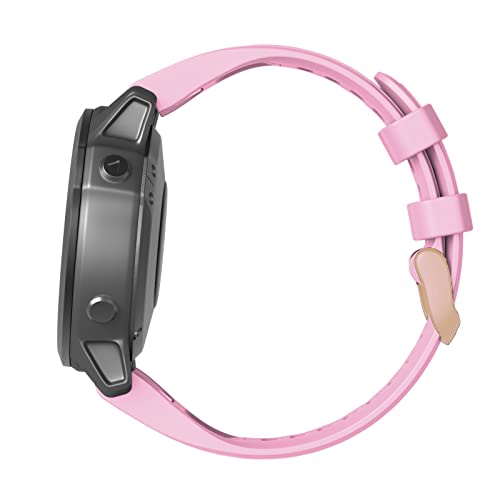 Fleshy Leaf QuickFit 20mm Watch Band Compatible with Garmin Fenix 7S 5S/ 5S Plus, 6S/ 6S Pro, D2 Delta S, Descent Mk2S - Image 3