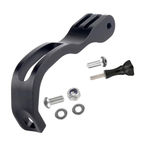 Shockproof Aluminum Bike Fork Mount Extension Bracket Adjustable for Wide-Angle Action Camera Aluminum Alloy Camera Extension Br